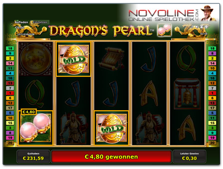 Novoline Spiel Dragon's Pearl Freispiele