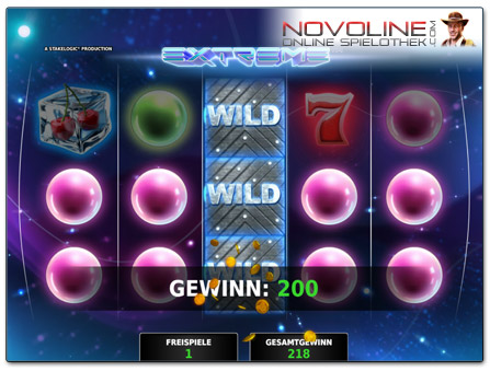 Novoline Spiel Extreme Freispielrunde