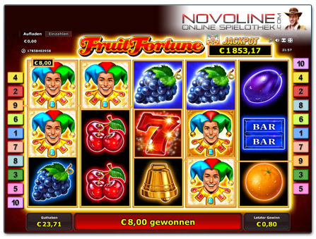 Novoline Spiel Fruit Fortune Freispielrunde