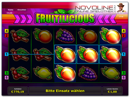 Novoline Fruitilicious
