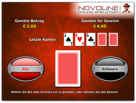 Novoline Spiel Hot Chance Kartenrisiko