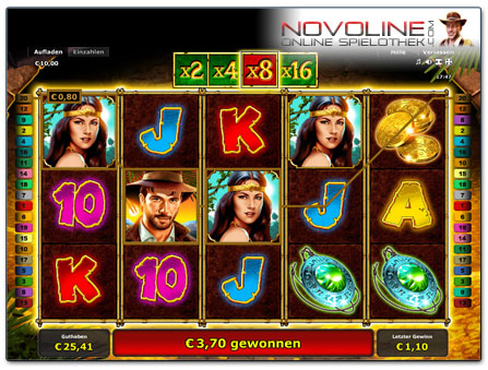 Novoline Spiel Jungle Explorer Freispiele