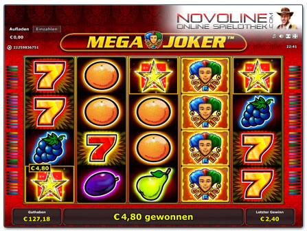Novoline Mega Joker Gewinn