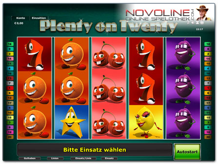 Novoline Plenty on Twenty