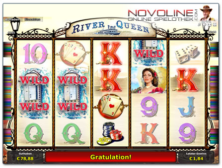 Novoline Spiel River Queen Freispielrunde