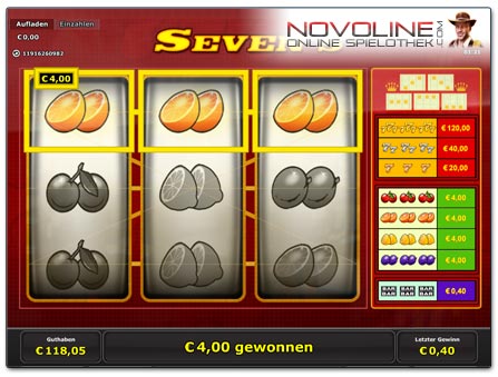 Novoline Spiel Seven's