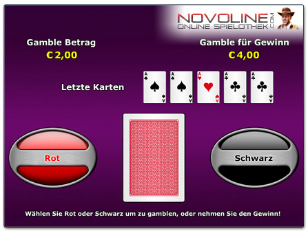 Novoline Sizzling Hot Deluxe Kartenrisiko