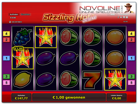 Novoline Sizzling Hot Deluxe