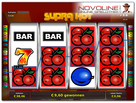 Novoline Spiel Supra Hot