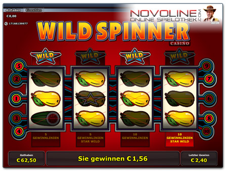 Novoline Spiel Wild Spinner