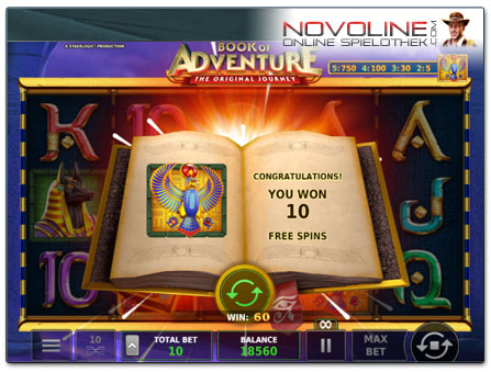 StakeLogic Book of Adventure Bonussymbol-Auswahl