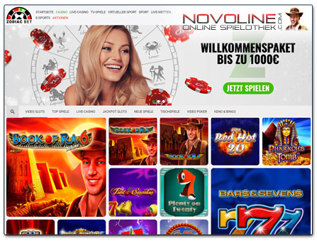 ZodiacBet Novoline Casino